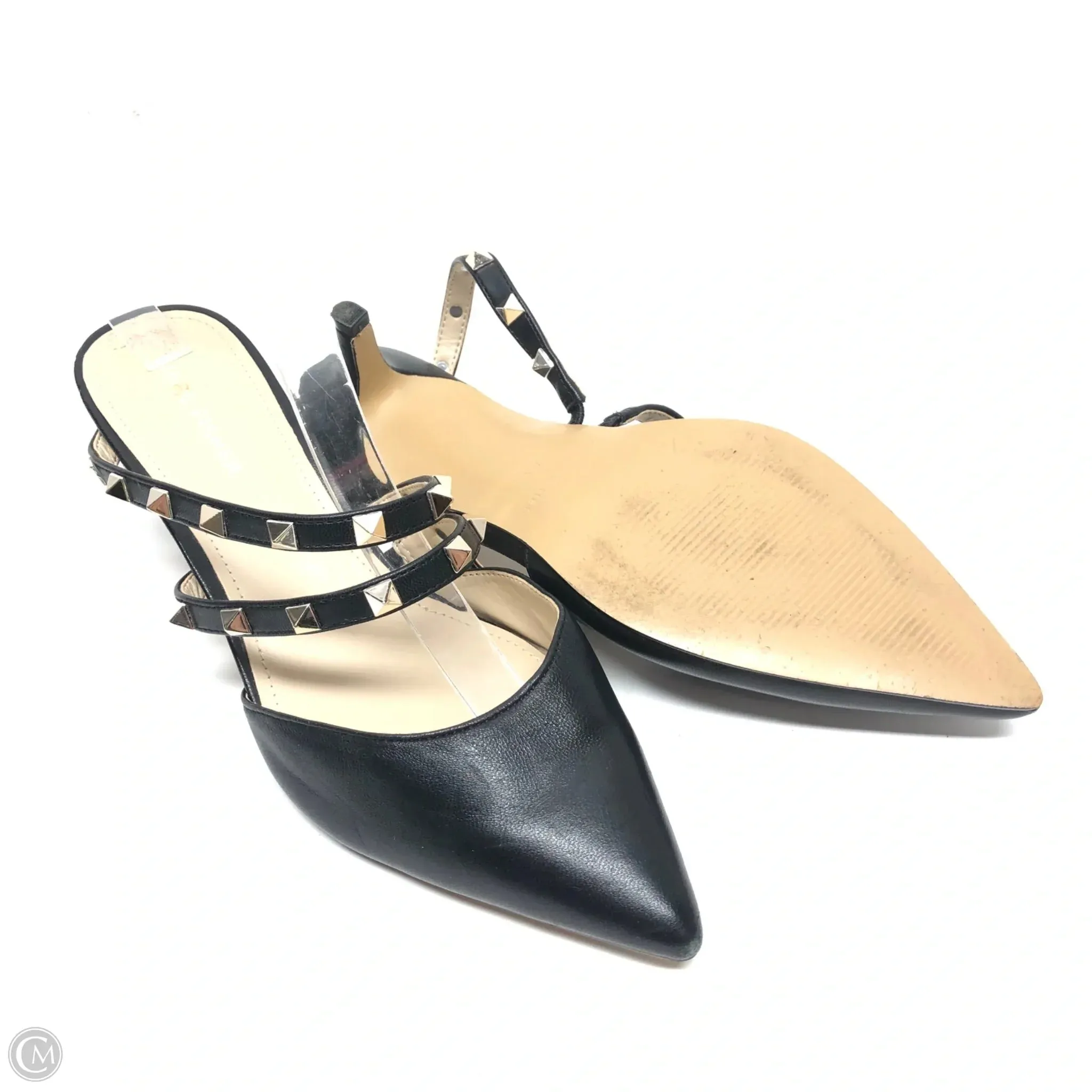Shoes Heels Kitten By Marc Fisher In Black, Size: 8.5 marc-fisher