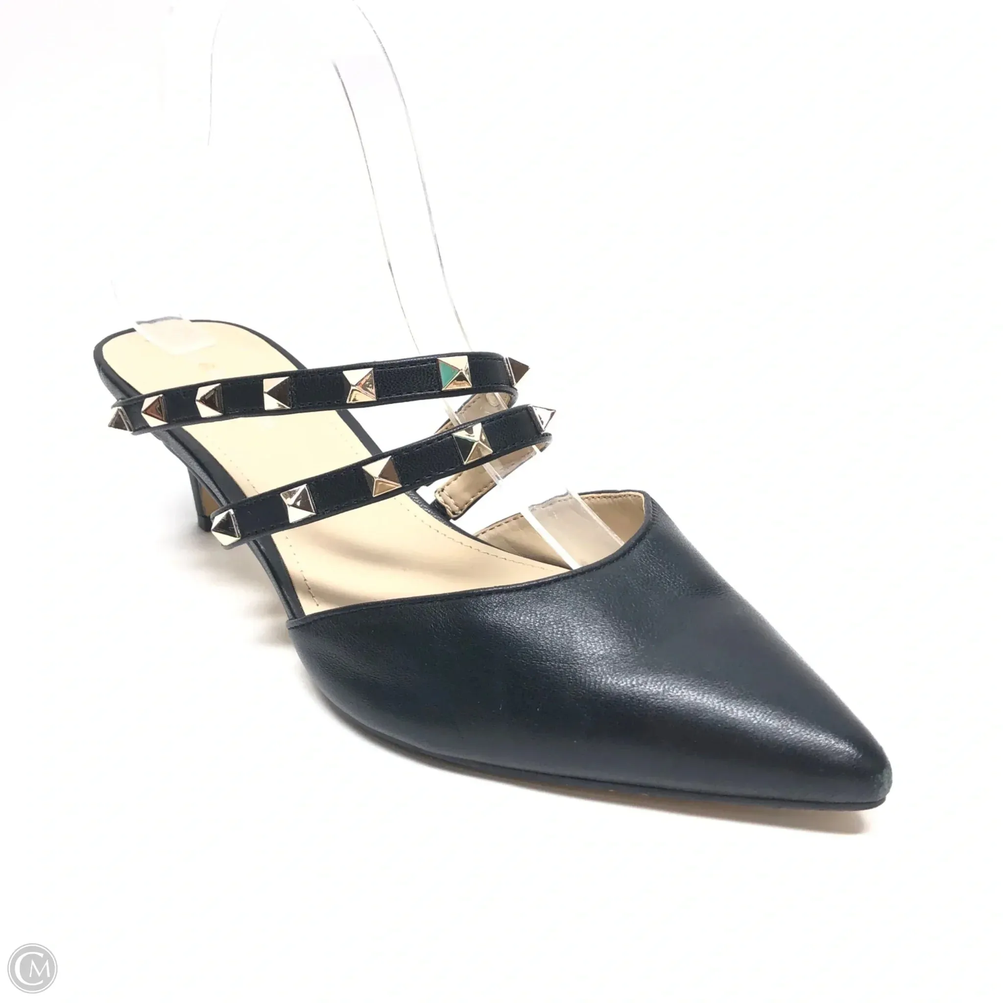 Shoes Heels Kitten By Marc Fisher In Black, Size: 8.5 marc-fisher