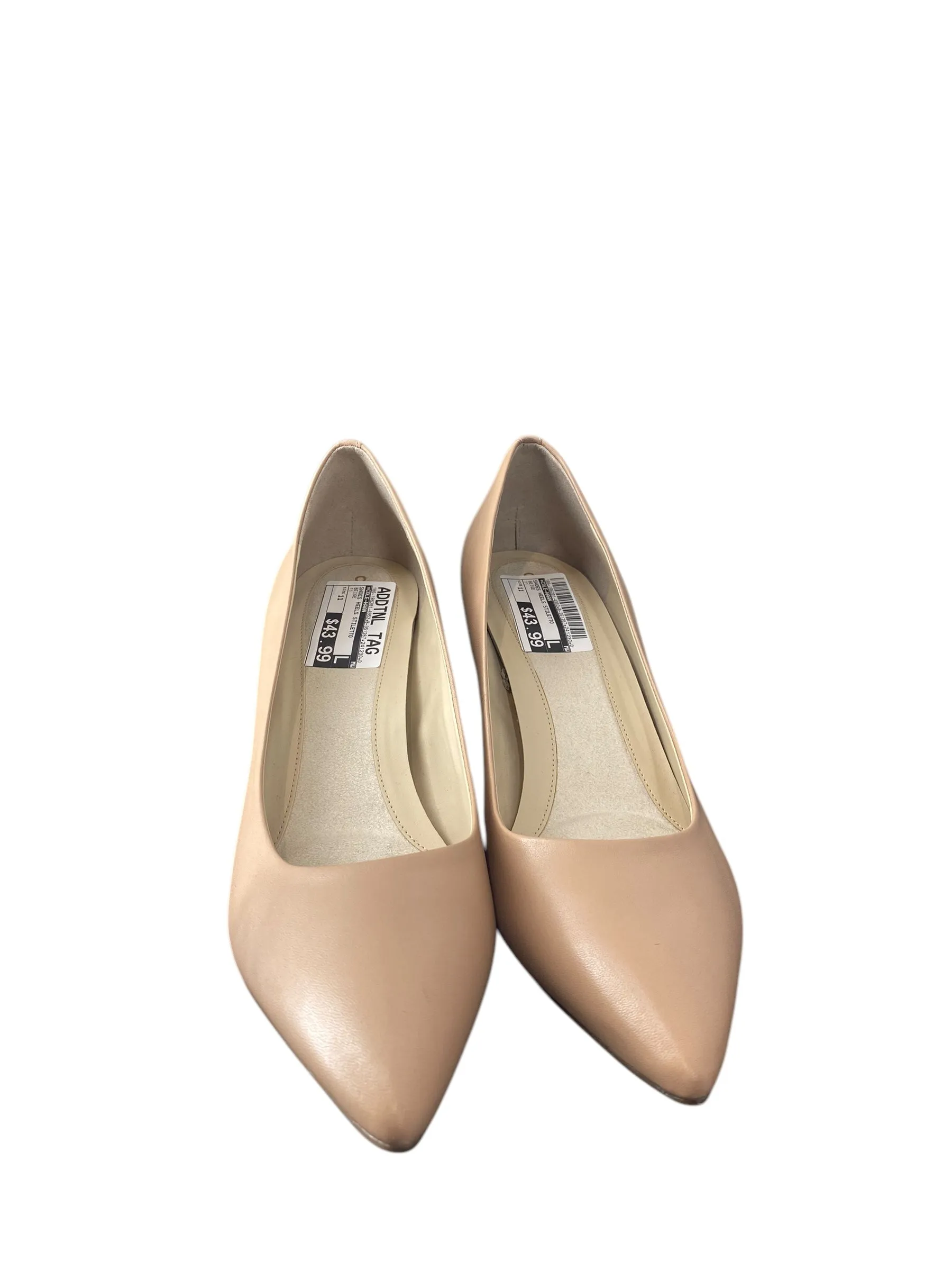 Shoes Heels Stiletto By Cole-haan In Beige, Size: 11 cole haan