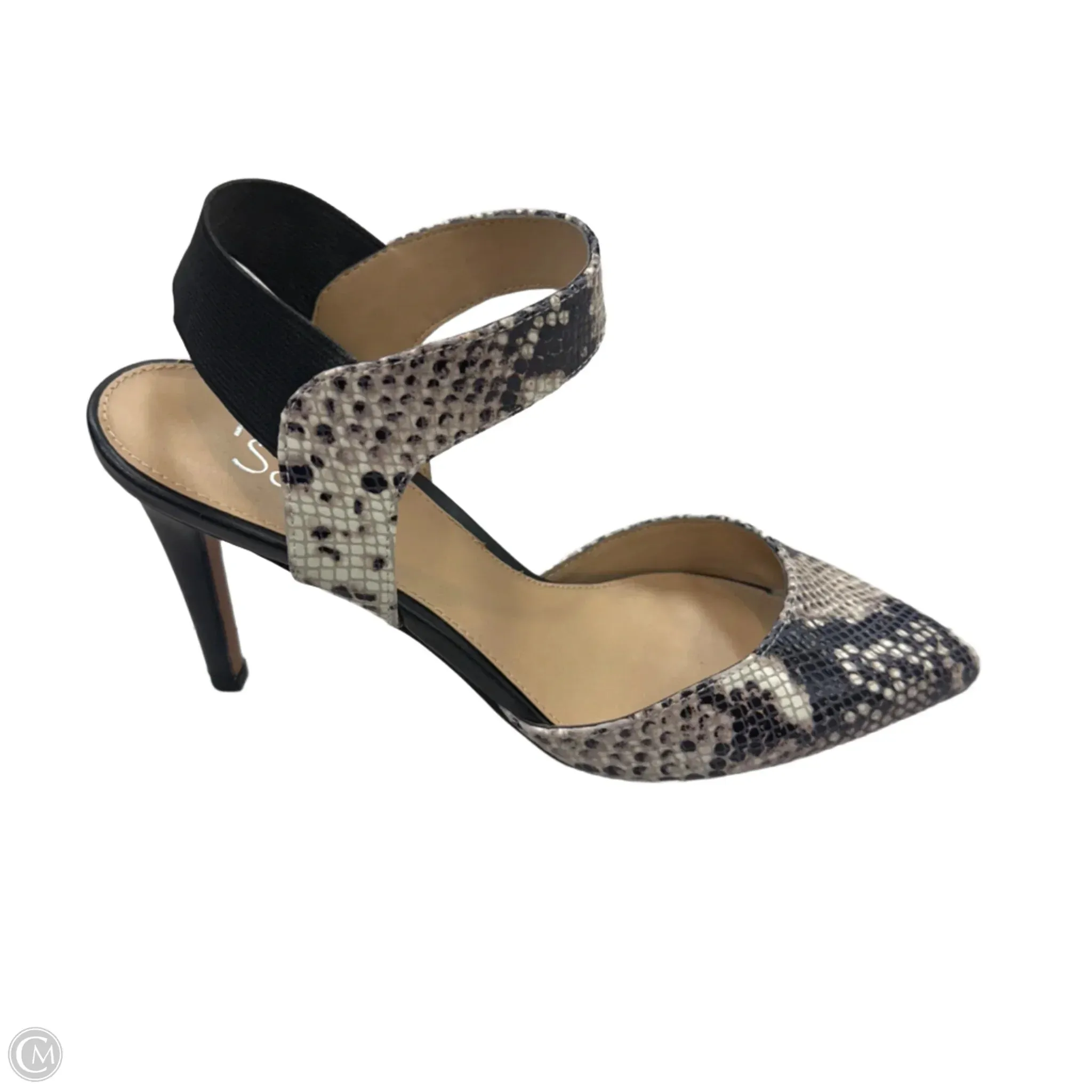 Shoes Heels Stiletto By Franco Sarto In Snakeskin Print, Size: 8.5 franco sarto