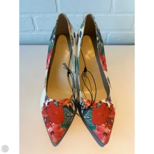 Shoes Heels Stiletto By Marc Fisher In Cream & Red, Size: 10 marc-fisher