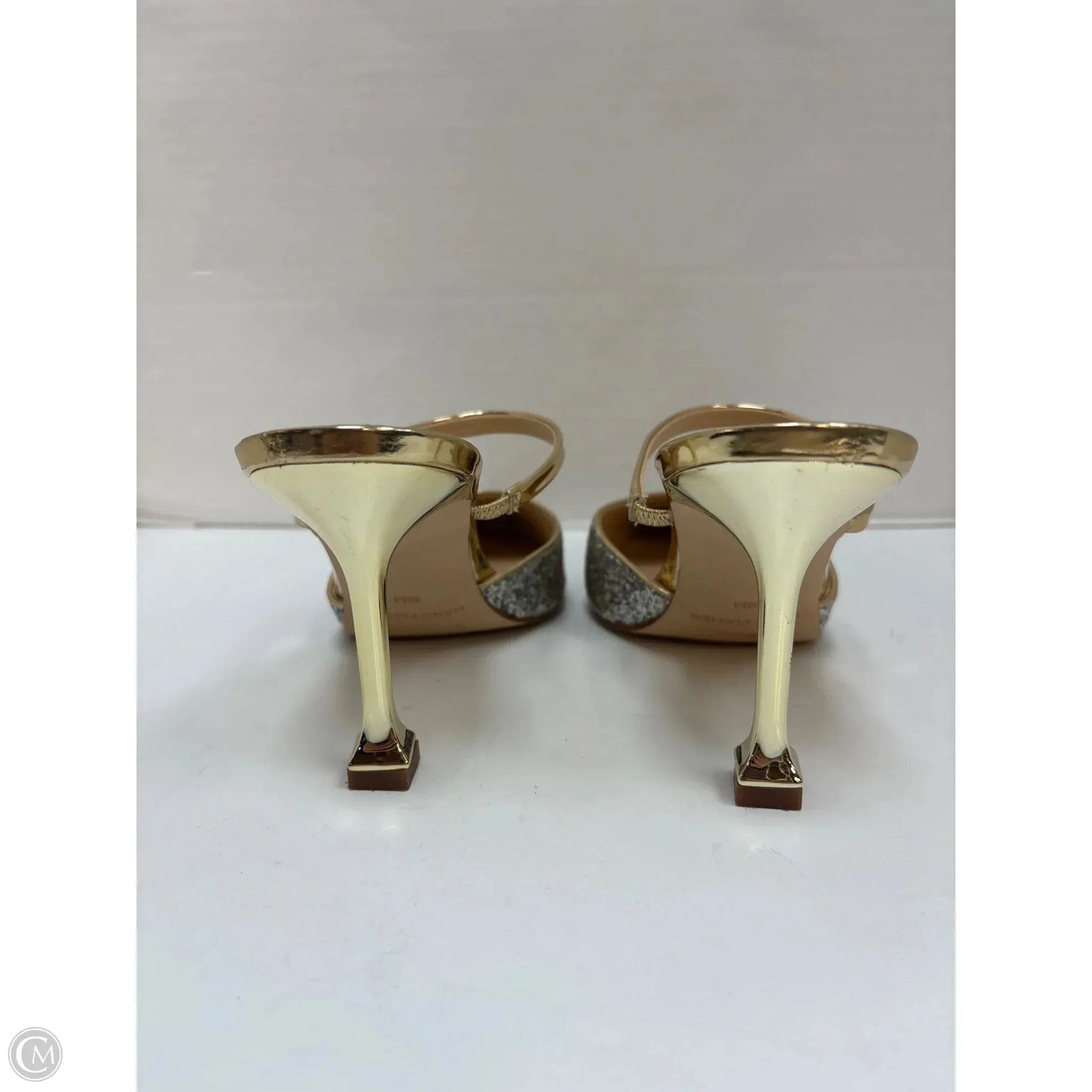 Shoes Heels Stiletto By Marc Fisher In Gold, Size: 9.5 marc-fisher
