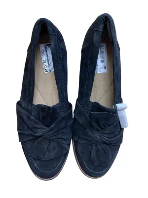 Shoes Heels Wedge By Clarks In Black, Size: 10 clarks