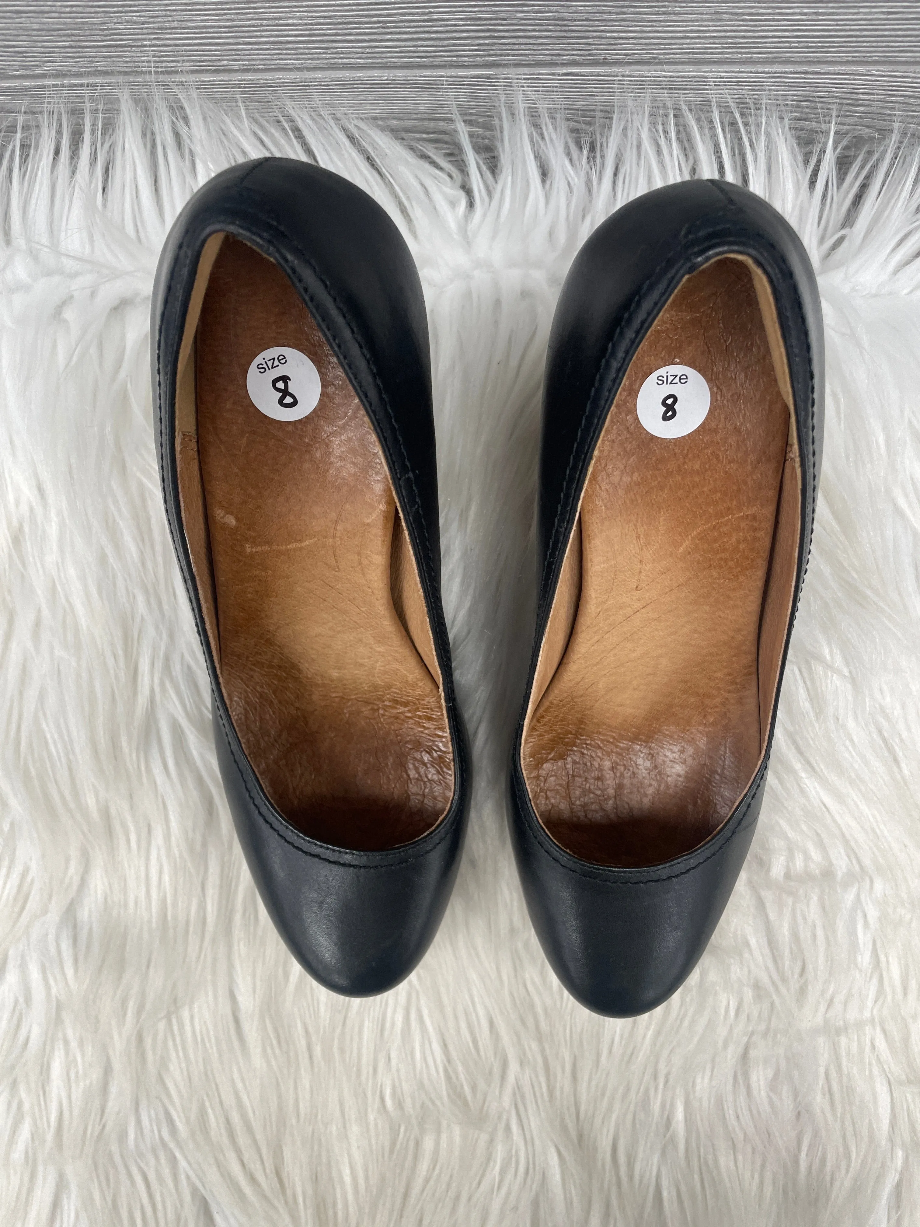 Shoes Heels Wedge By Clarks In Black, Size: 8 clarks