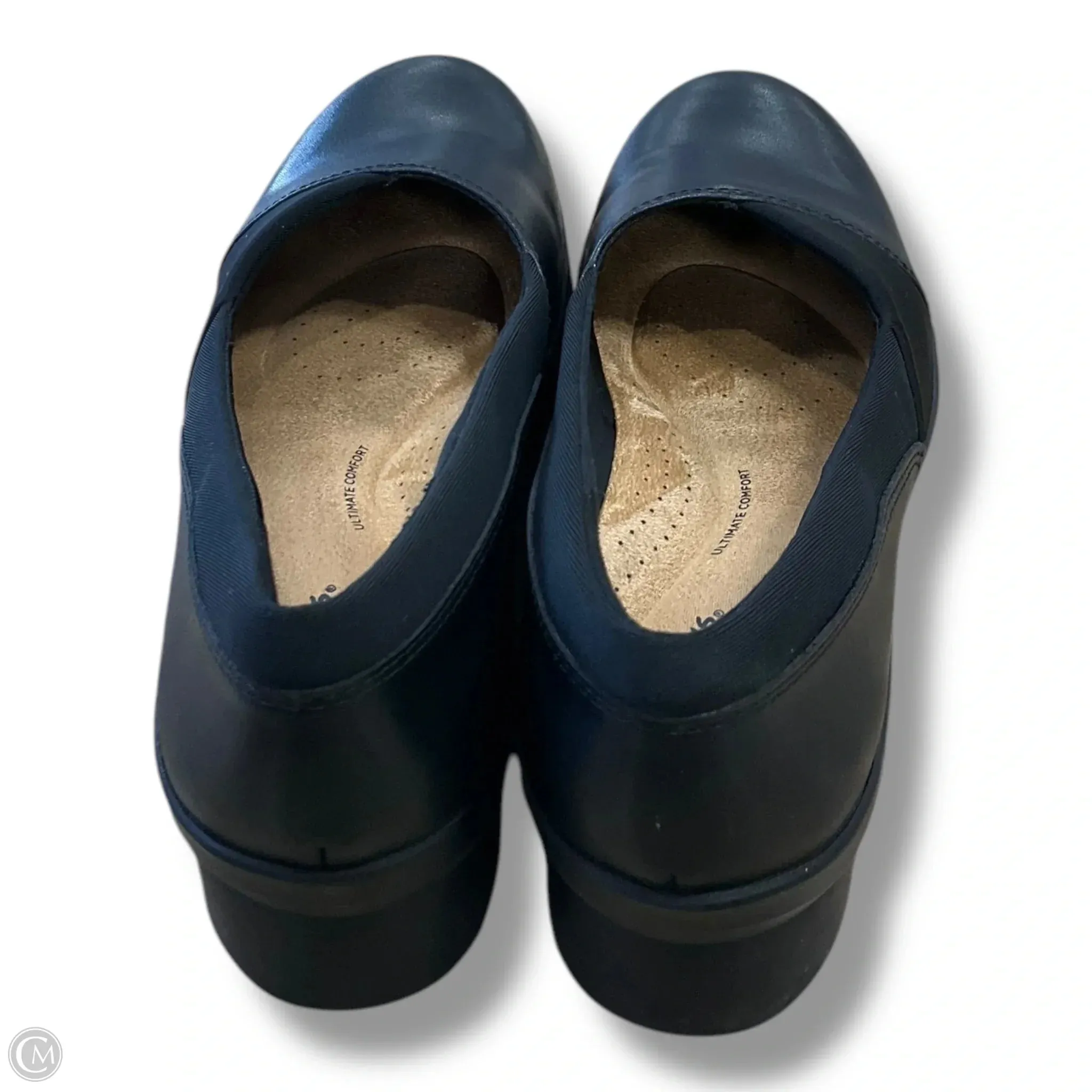 Shoes Heels Wedge By Clarks In Black, Size: 9 clarks
