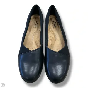 Shoes Heels Wedge By Clarks In Black, Size: 9 clarks
