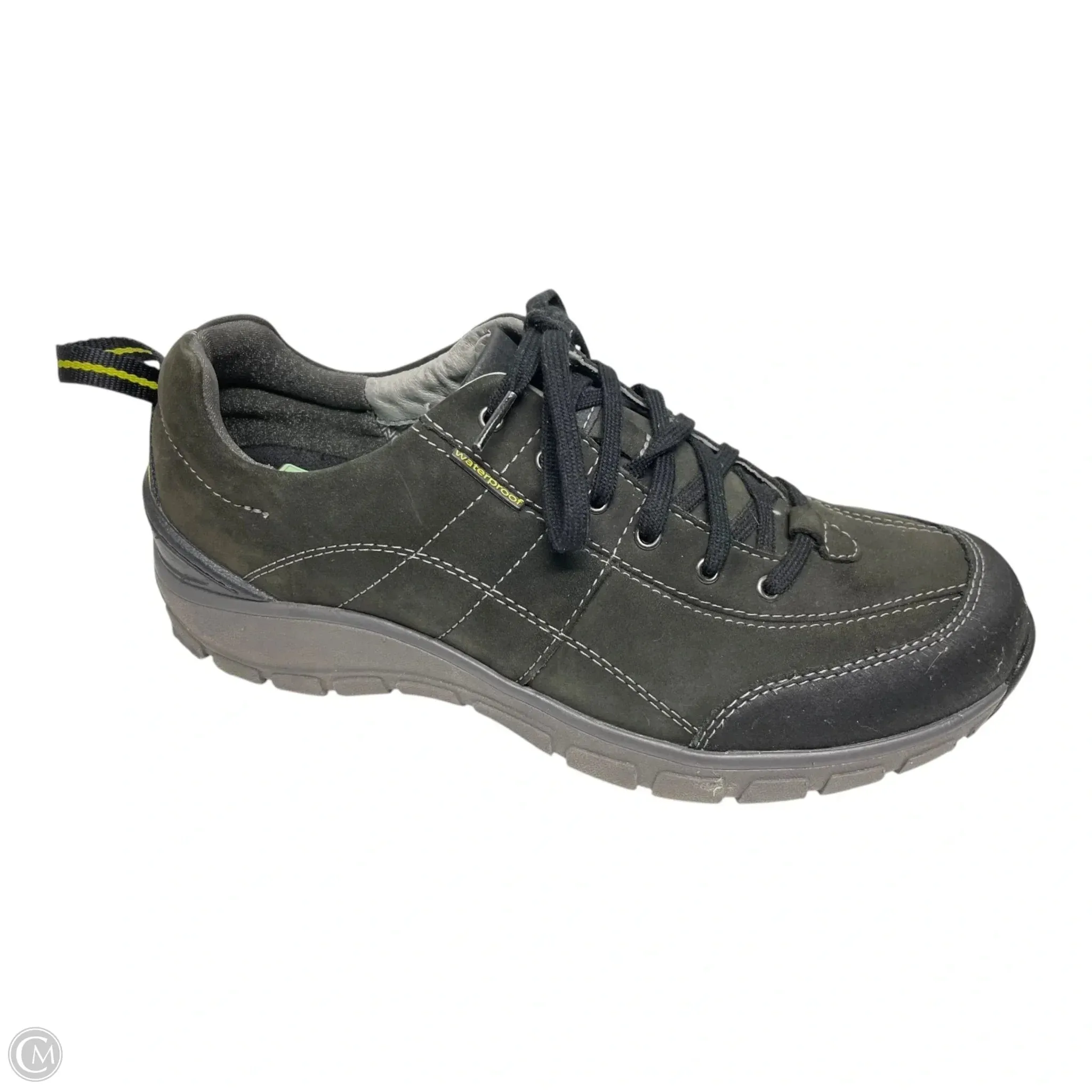 Shoes Heels Wedge By Clarks In Green, Size: 10 clarks