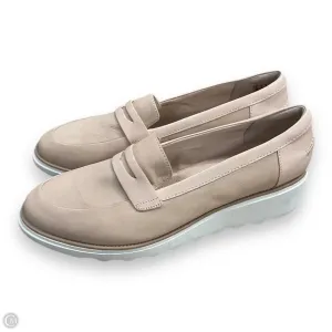 Shoes Heels Wedge By Clarks In Tan, Size: 12 clarks