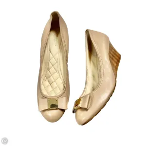Shoes Heels Wedge By Cole-haan In Beige, Size: 8.5 cole haan