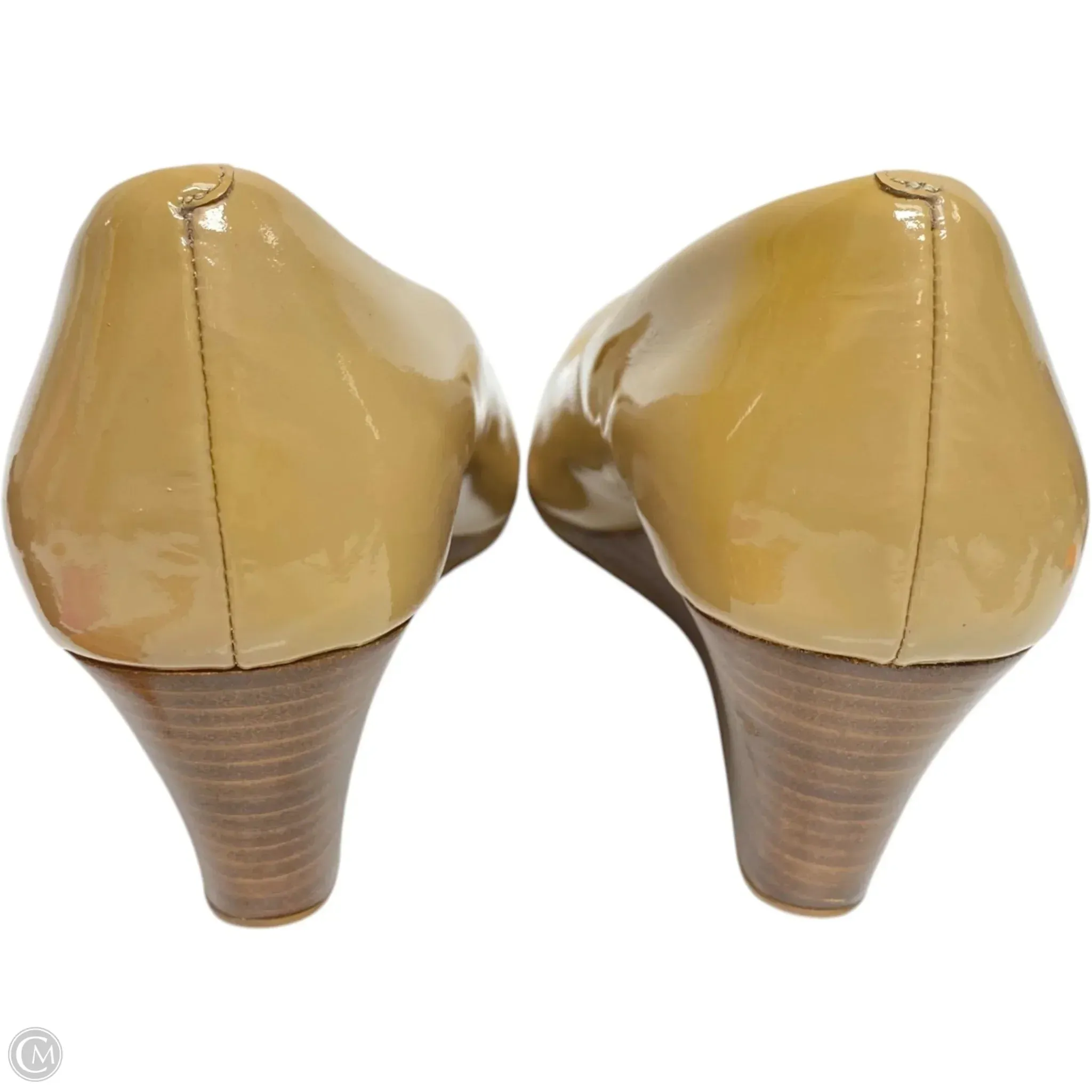 Shoes Heels Wedge By Cole-haan In Tan, Size: 11 cole haan