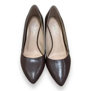 Shoes Heels Wedge By Franco Sarto In Brown, Size: 7 franco sarto