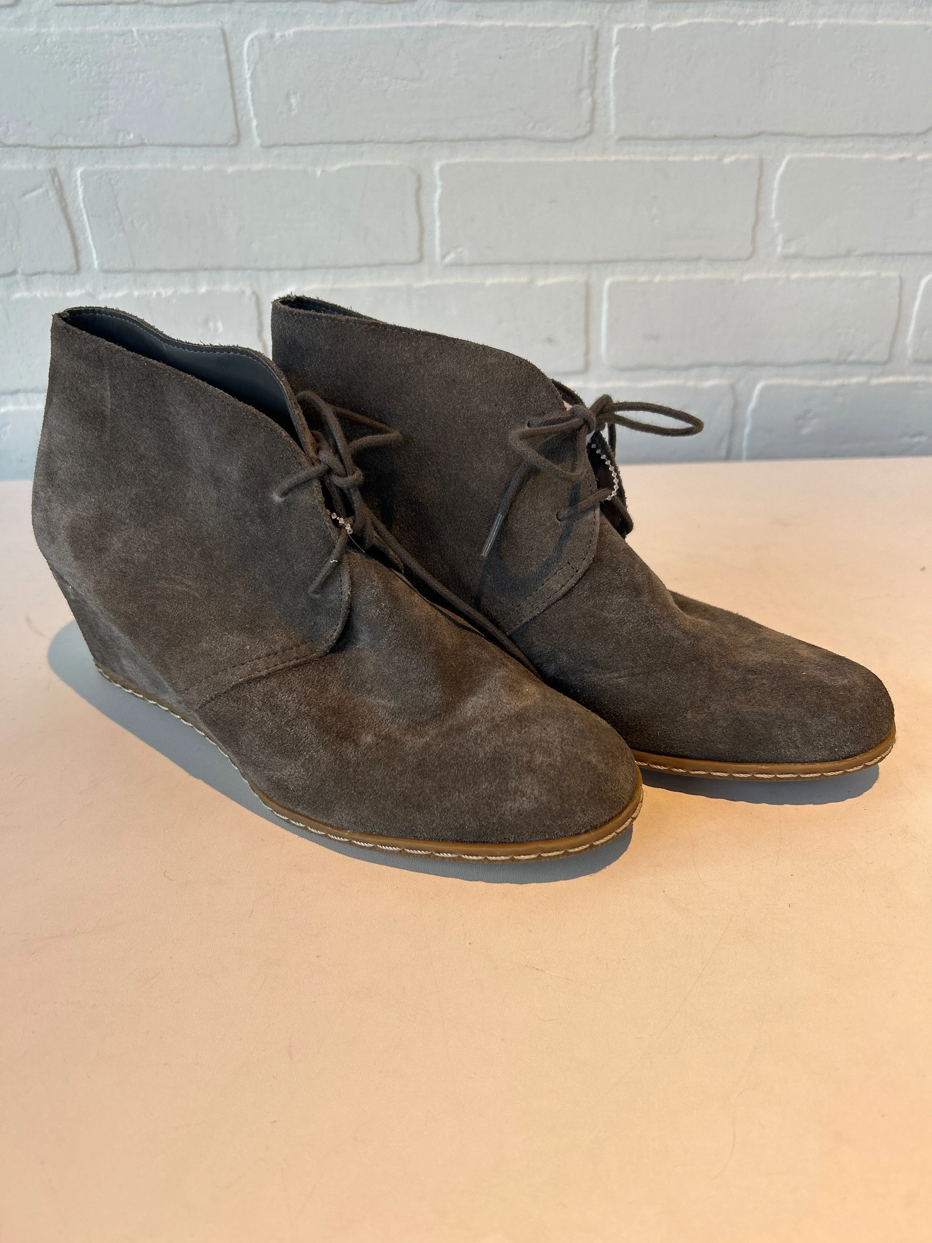 Shoes Heels Wedge By Franco Sarto In Grey, Size: 8 franco sarto