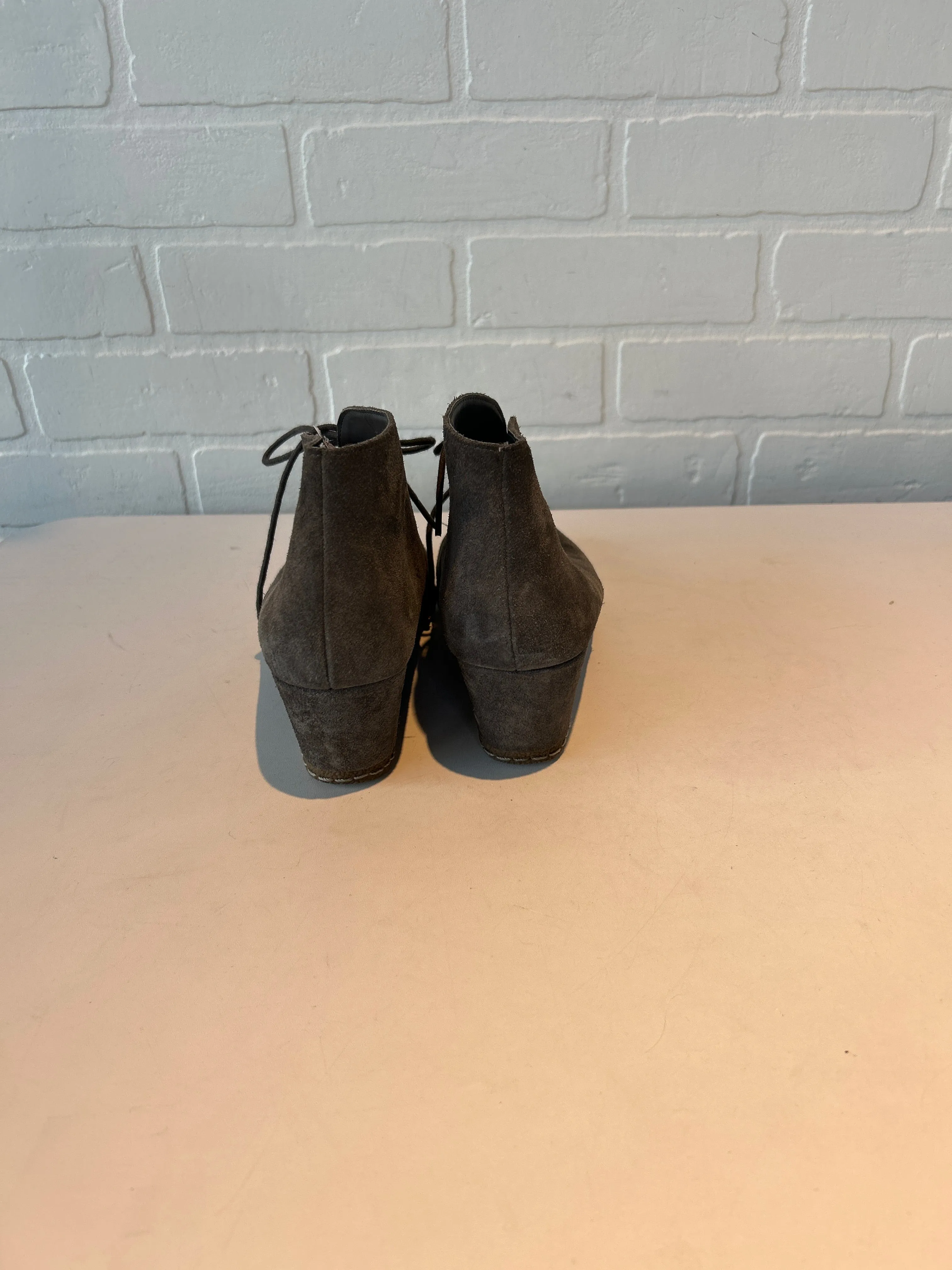 Shoes Heels Wedge By Franco Sarto In Grey, Size: 8 franco sarto
