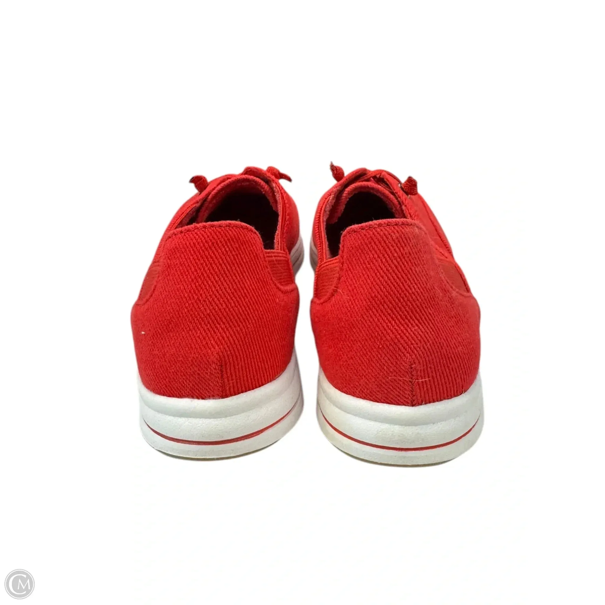 Shoes Sneakers By Clarks In Red, Size: 7.5 clarks