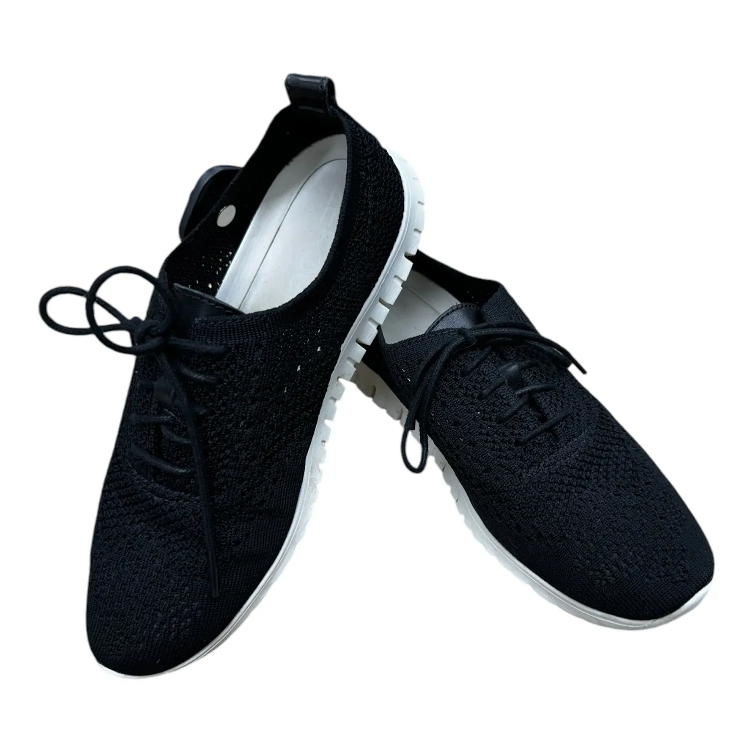 Shoes Sneakers By Cole-haan In Black & Cream, Size: 7.5 cole haan