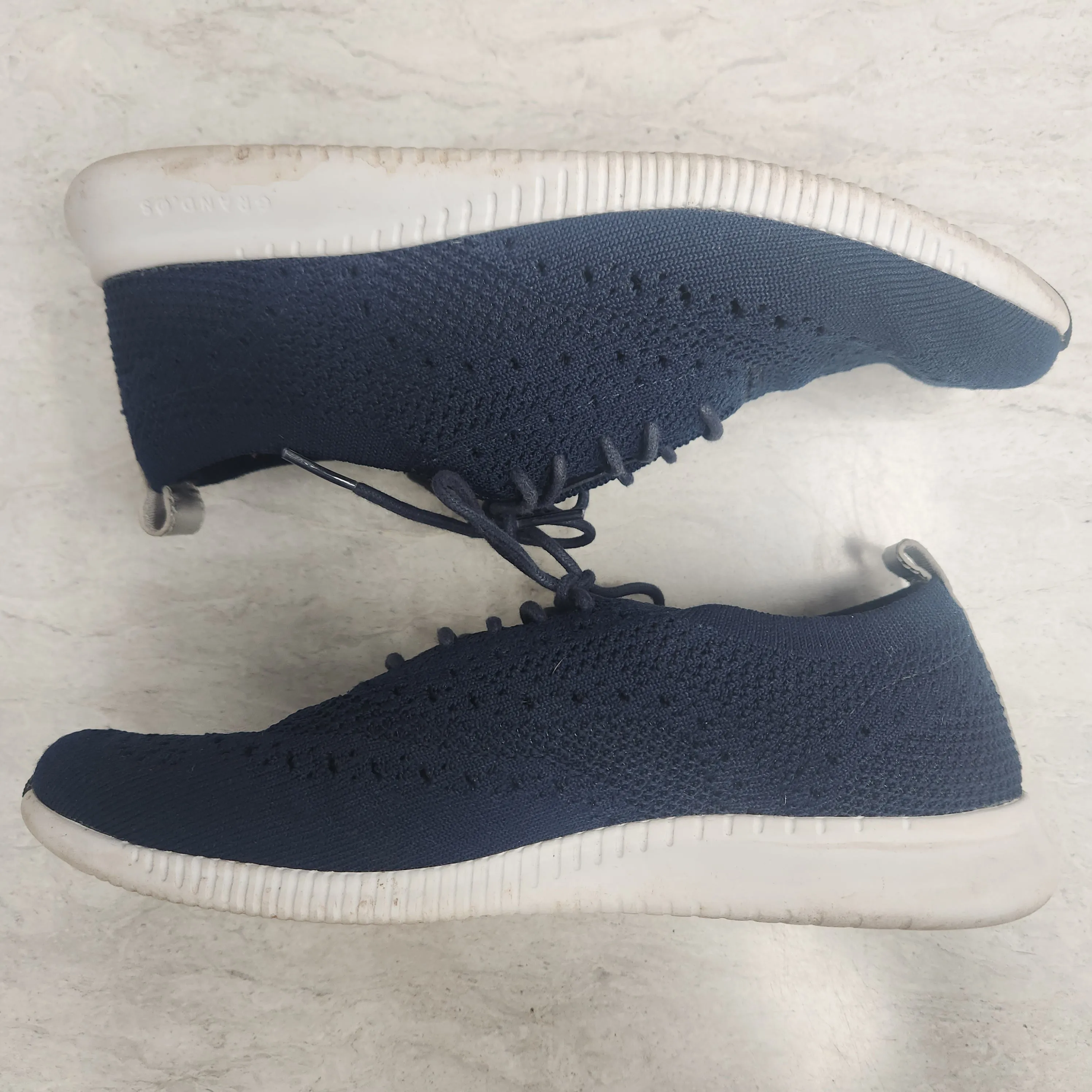 Shoes Sneakers By Cole-haan In Blue & Brown, Size: 7 cole haan