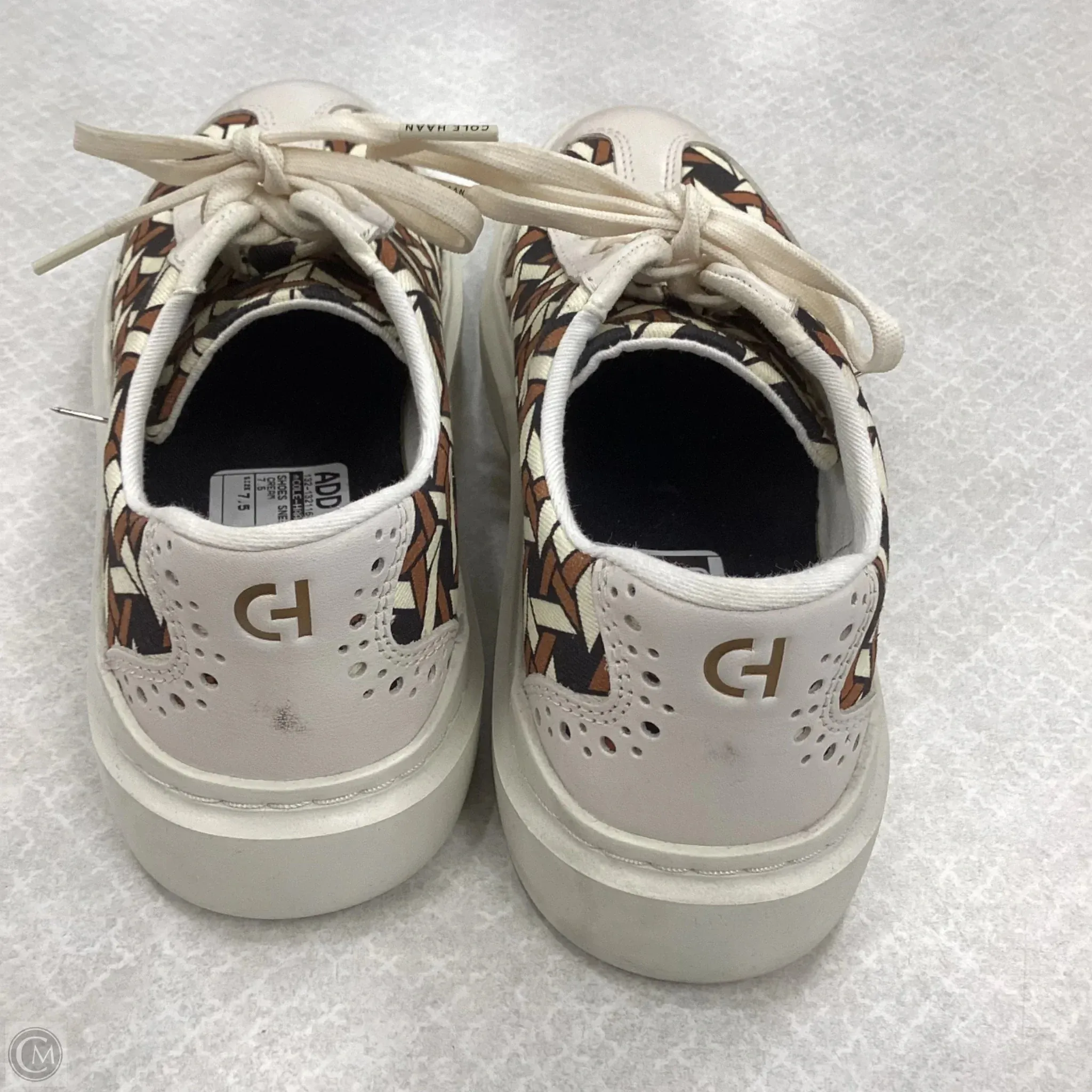 Shoes Sneakers By Cole-haan In Cream, Size: 7.5 cole haan
