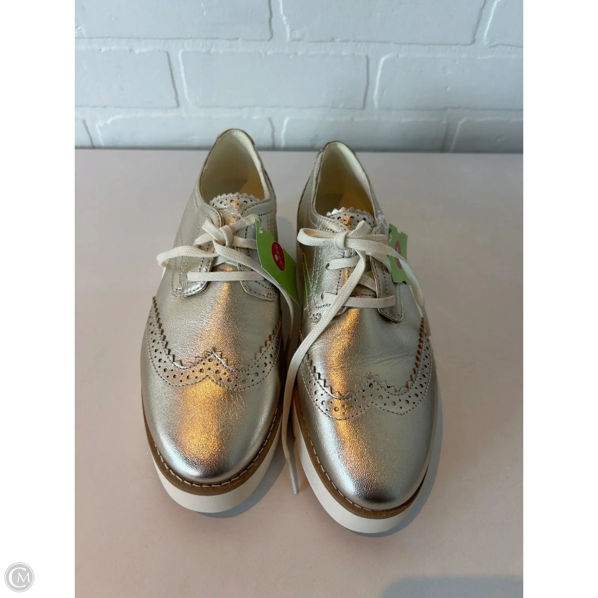 Shoes Sneakers By Cole-haan In Gold, Size: 6 cole haan