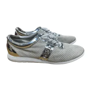 Shoes Sneakers By Cole-Haan In Silver, Size:8.5 cole haan