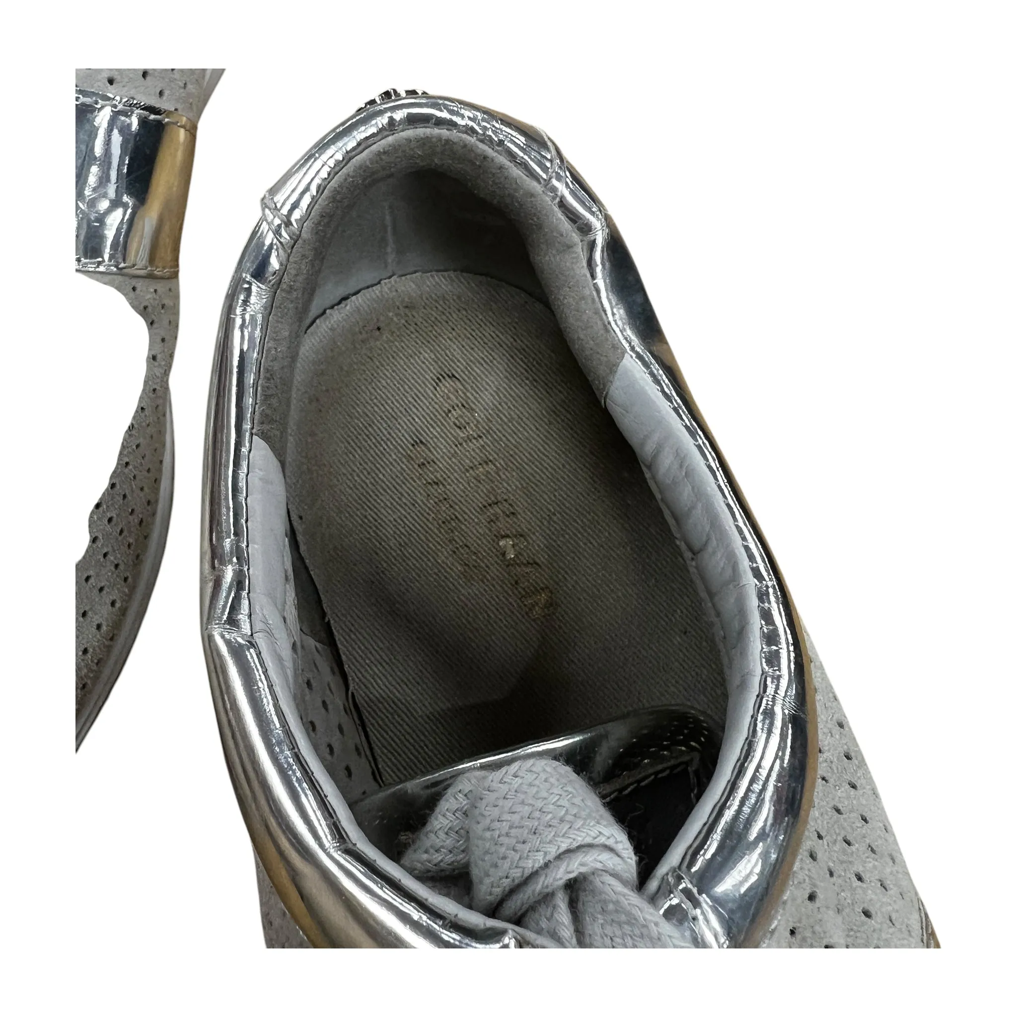 Shoes Sneakers By Cole-Haan In Silver, Size:8.5 cole haan