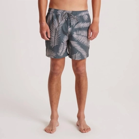 Shorey Trunks In Forest mens full coverage swimwear, stylish mens swim trunks