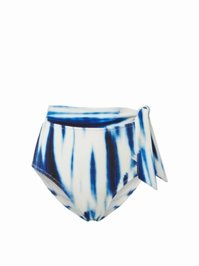 Side Tie High Waist Bottom Elba Island high waist swimwear women, swimsuit for women beachwear