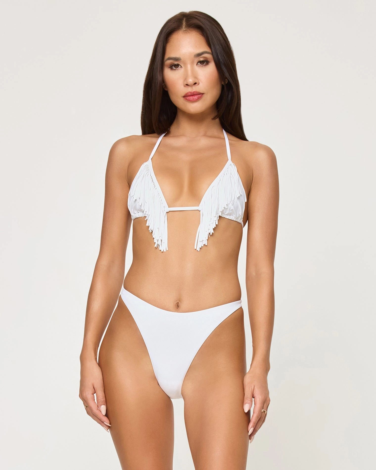 Sienna Bikini Top - White