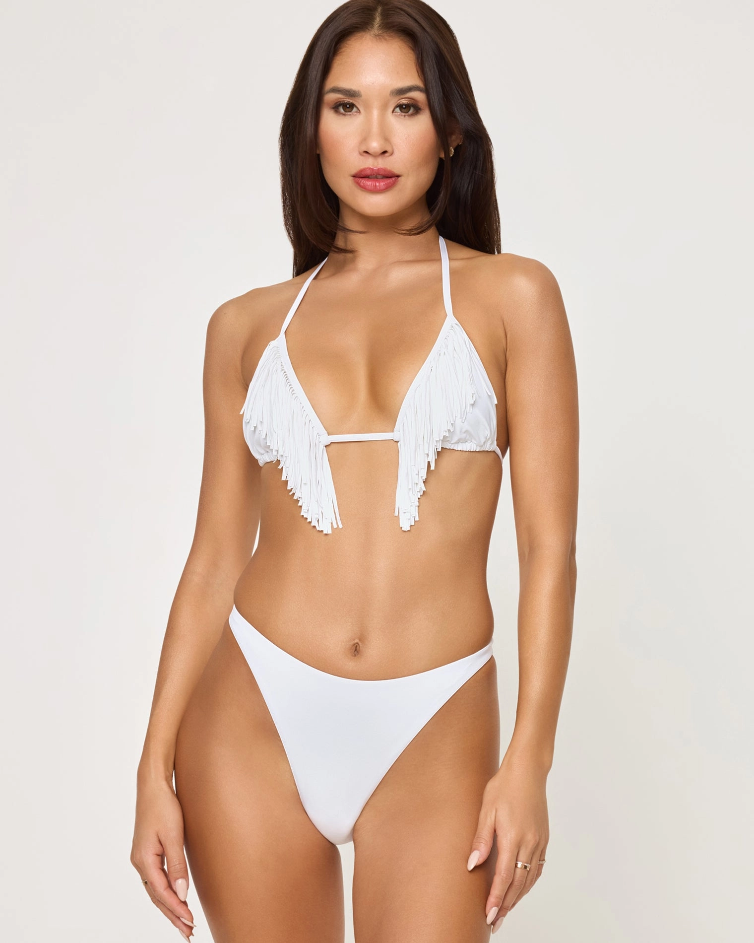 Sienna Bikini Top - White