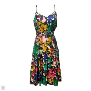 Silk Dress Casual Midi By J. Crew In Multi-colored, Size: 4 j crew