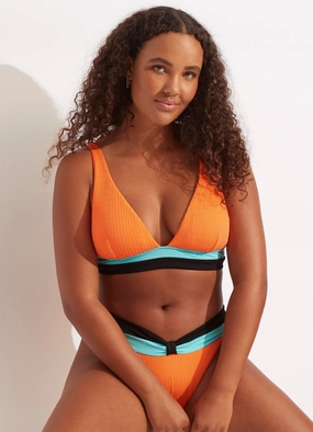 Slice Of Splice Triangle Bikini Top - Tango flattering swimwear women, comfortable swimwear for women