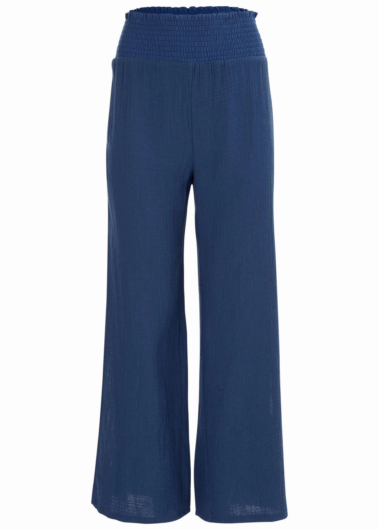 Slit Cover-Up Pants - Ultramarine Blue