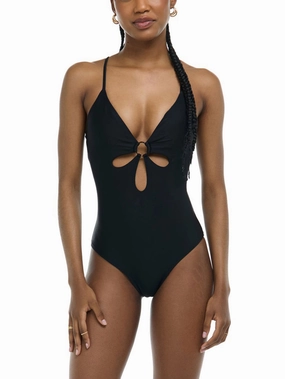 Smoothies Maddie One Piece Swimsuit basic swimsuits for women, durable swimwear for ladies