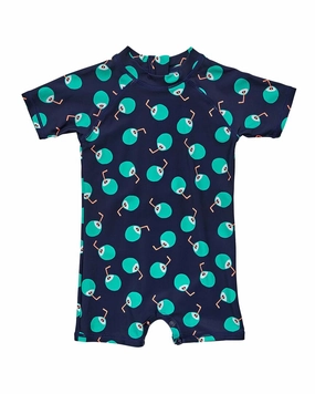 Snapper Rock Coco Loco Sunsuit boys swimwear sets, boys swim trunks