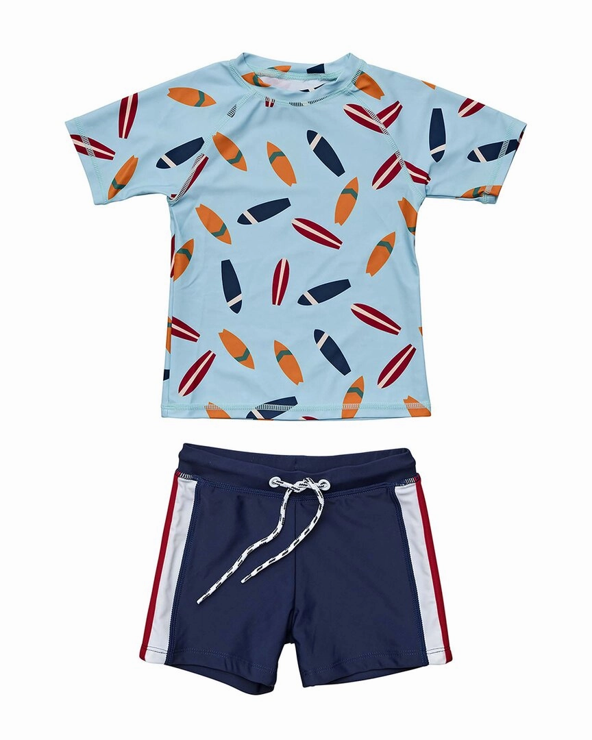 Snapper Rock Retro Surf Baby Swim Set boys swimwear sets, boys swim trunks