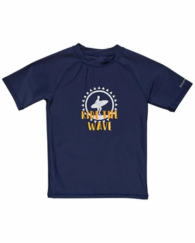 Snapper Rock Ride The Wave Rash Top boys swimwear sets, boys swim trunks