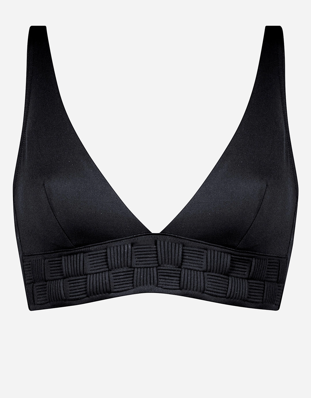 Softline Bikini Top - Black