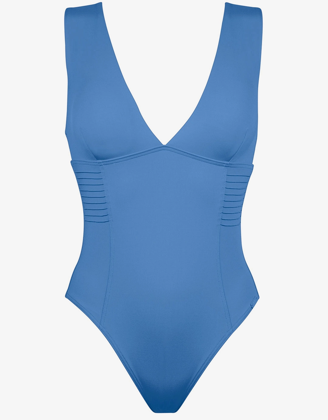 Softline V Neck Swimsuit - Air padded swimwear for women, padded bikini tops