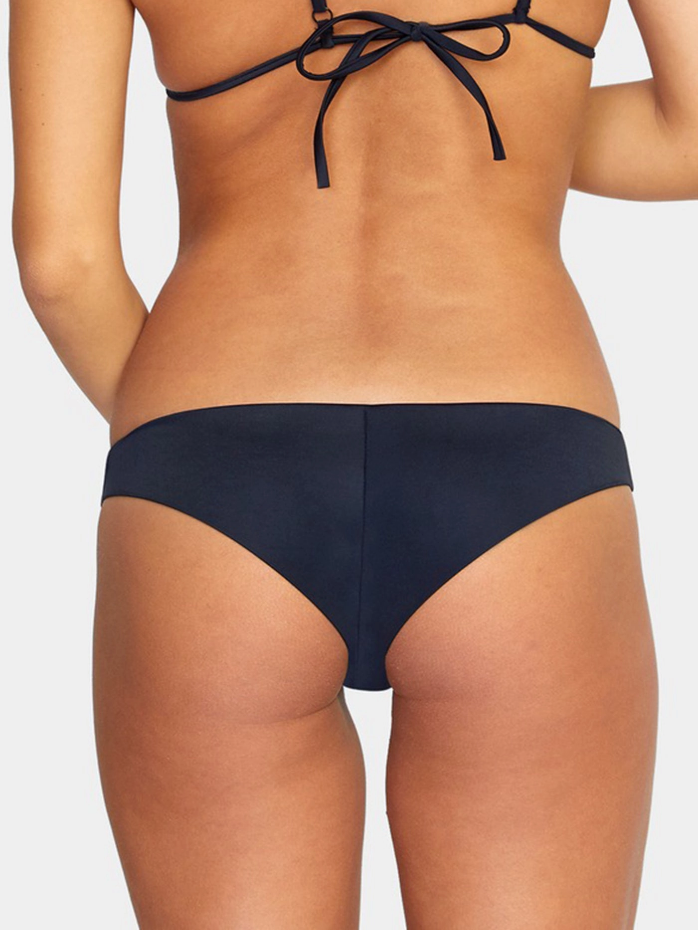 Solid Cheeky Bikini Bottom