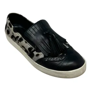 Spectator Kiltie Tassel Shoes Flats By Cole-haan In Animal Print, Size: 6 cole haan