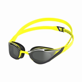 Speedo Fastskin Pure Focus Mirror Goggle - Black/Yellow anti fog swim goggles, swim training goggles
