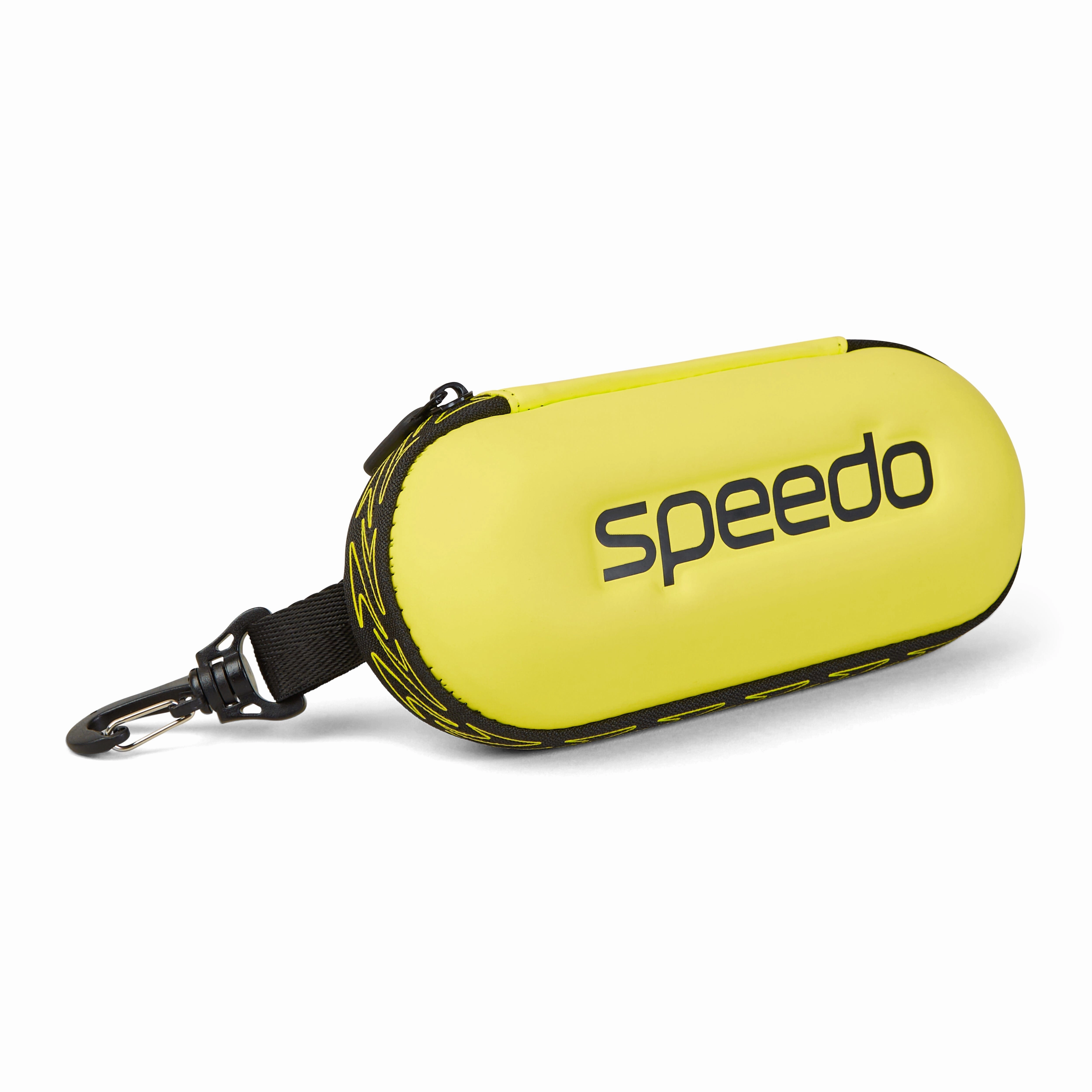 Speedo Goggle Storage Case - Yellow anti fog swim goggles, swim training goggles