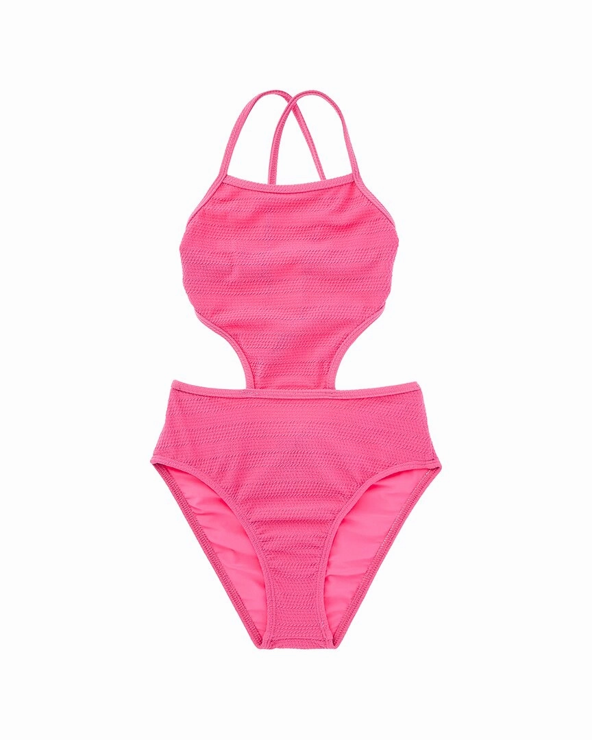 Splendid Cutout One-Piece cute swimsuits for teen girls, modest teen swimwear