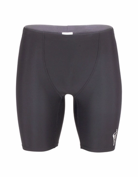 Sporty Swim Jammer - Black casual mens swimwear, affordable swimwear for men