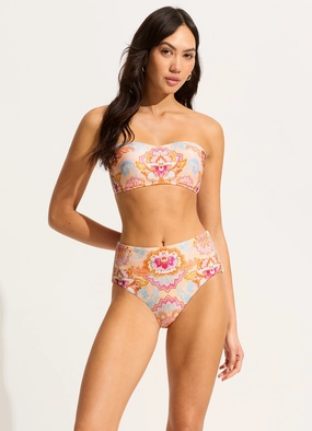 Spring Festival High Waisted Bikini Bottom - Nectar two-piece bikinis for women, trendy bikinis for beachwear