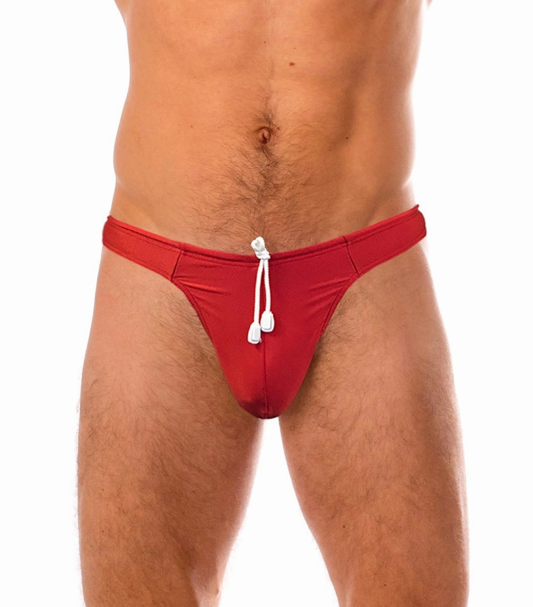 St Tropez Swim Thong Red affordable men's swimwear, summer swimwear for men