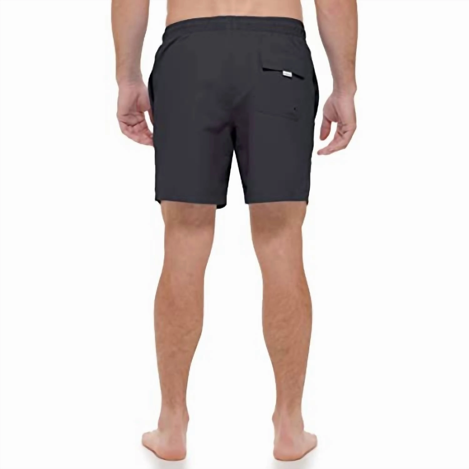 Standard Uv Protected Quick Dry Swim Trunk In Black