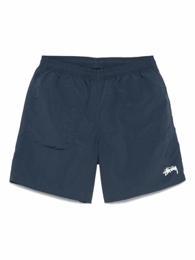 Stussy Men's Sea Clothing blue mens full coverage swimwear, stylish mens swim trunks