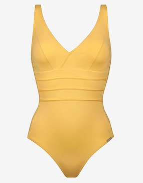 Summer Dive Underwired V Neck Swimsuit - Sun underwired swimsuits for women, supportive swimwear tops