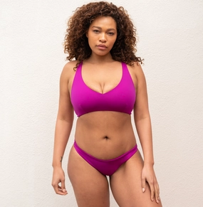 Sunday Top D  - Aloha sleek design swimwear for women, minimalist swim styles