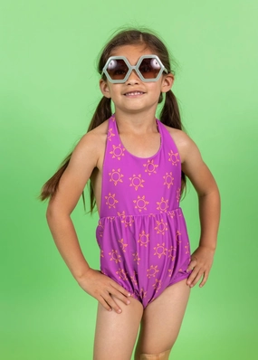 Suns | Mini Romper One-Piece toddler girl swimwear, summer swimwear for girls